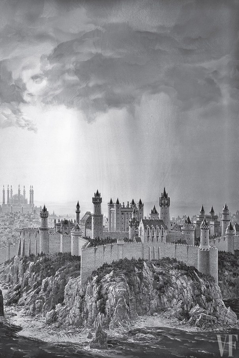 King’s Landing, by Ted Nasmith/Penguin Random House.